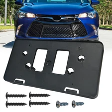 For 2015-2017 Toyota Camry SE XSE Front License Plate Tag Holder Mount Bracket