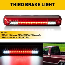 Fit Chevy C1500/K1500/Silverado 1988-1998 Rear LED 3rd Tail Brake Light Cargo