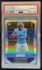 2025 Panini Prizm Cam Ward Flashback RC Silver #1 Titans PSA 10 GEM MINT Rookie