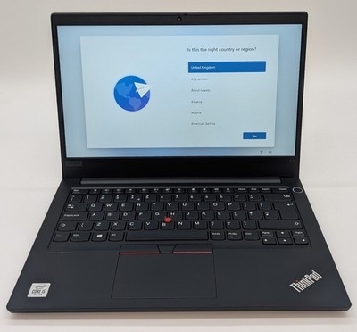 Lenovo ThinkPad E14, i5 10210U, 8GB RAM, 256GB NVMe, Laptop