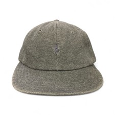 Vintage 90s Polo Ralph Lauren Made in USA Small Pony Fitted Hat Gray XL NWT