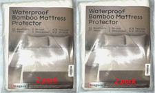 Mattress Protector Quilted Mattress Pad Cover Breathable 100 Waterproof 2 pack