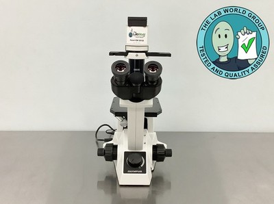Olympus CKX 31 Microscope with Warranty SEE VIDEO