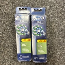 Oral-b Pro Cross Action For Electric Toothbrush White Heads 2 Pairs Of 8 Count
