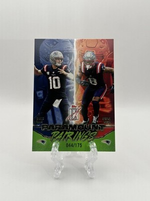 Topps signature 2025 Drake Maye Stefon Diggs  Paramount Pairings PP-4 /175