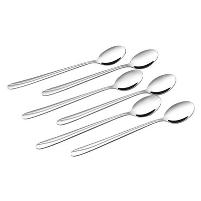 Obstnny 12 Pieces Long Handle Ice Tea Spoons, Stainless Steel Mixing Spoons
