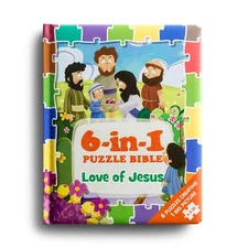 6-In-1 Puzzle Bible: The Love of Jesus