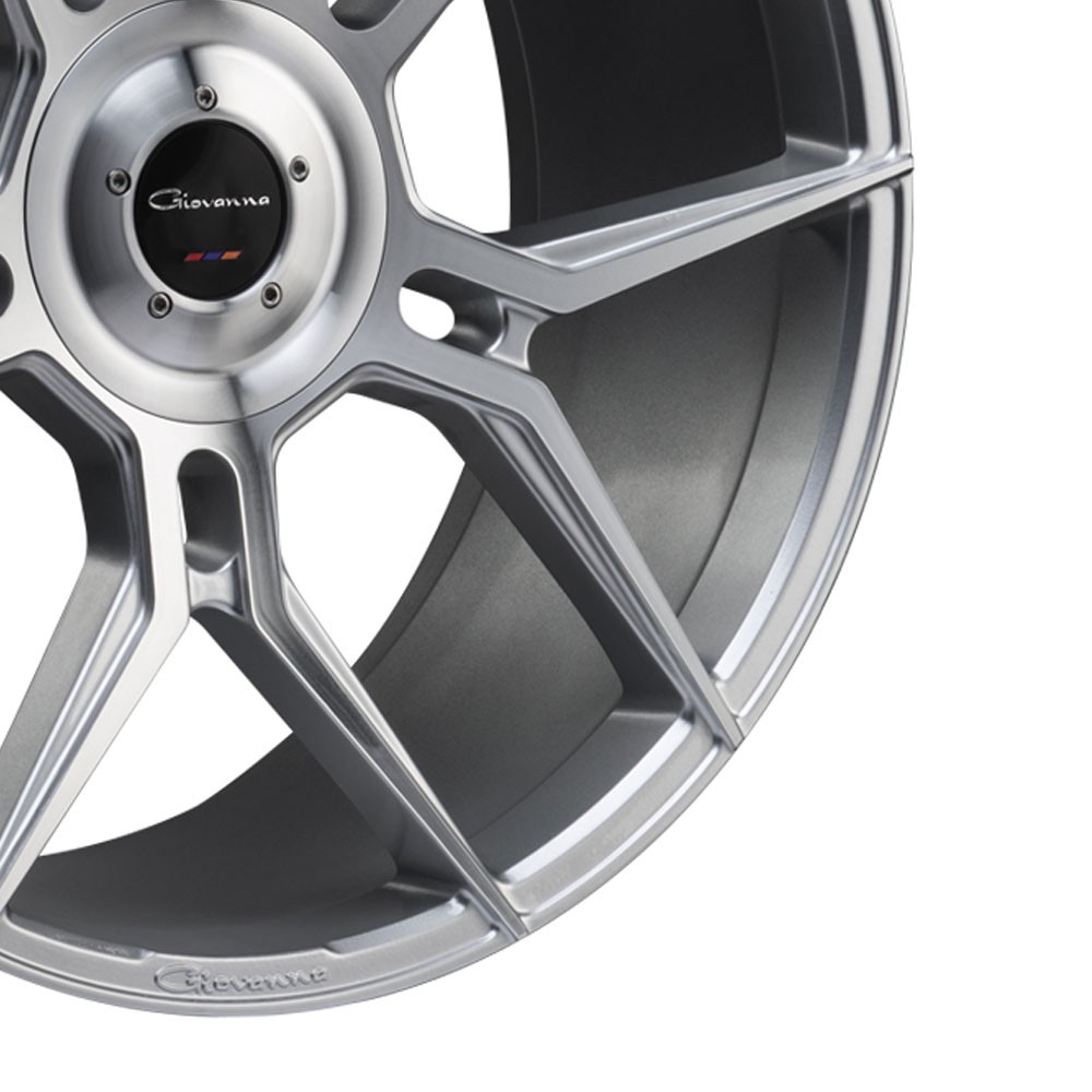24" Giovanna Haleb Silver 24x10 Concave Wheels Rims Fits Rolls-Royce Wraith