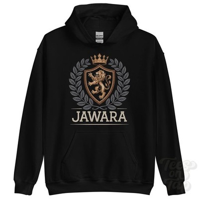 JAWARA FANTASY WAPPEN HOODIE Neuheit Parodie Familienname Wappen