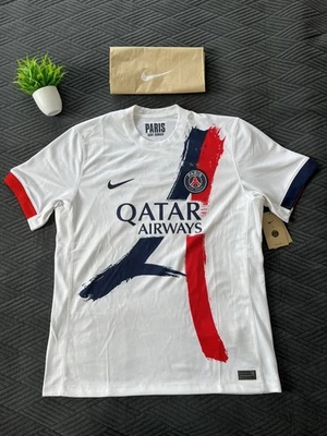 Maillot Officiel Extérieur PSG 2 Étoiles Champions of Europe 2026 Back to Back L - Photo 1/4
