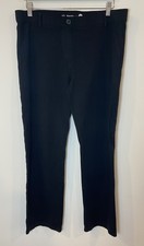 Betabrand Pants Pull On Straight Leg Dress Yoga Black XL Petite