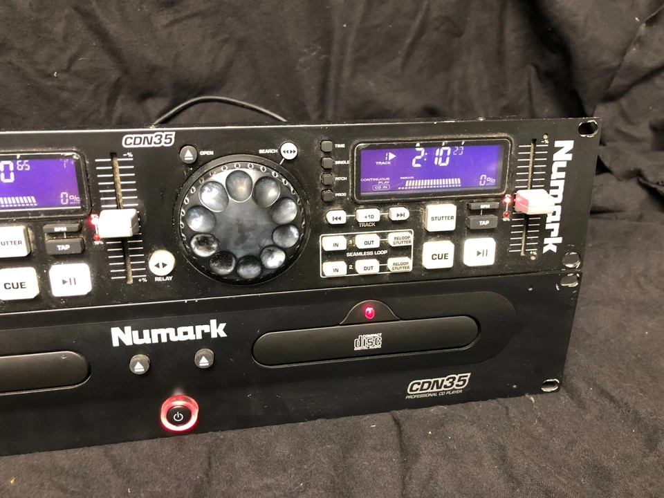 Numark CDN 35- DJ Doppel CD Player - Bild 2 von 3