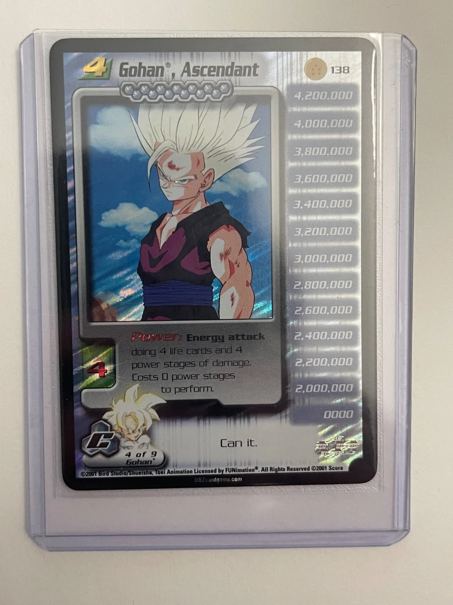 Dragon Ball Z TCG Rare Individual Collectible Card Game Cards for