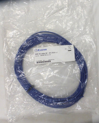 Extron SPK 18 Cable-35' Pre-cut Speaker Cable, 35' (10.6 m) 26-627-35, NEW