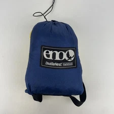 ENO DoubleNest Hammock Blue & Yellow 400lb Capacity Lightweight Camping Gear