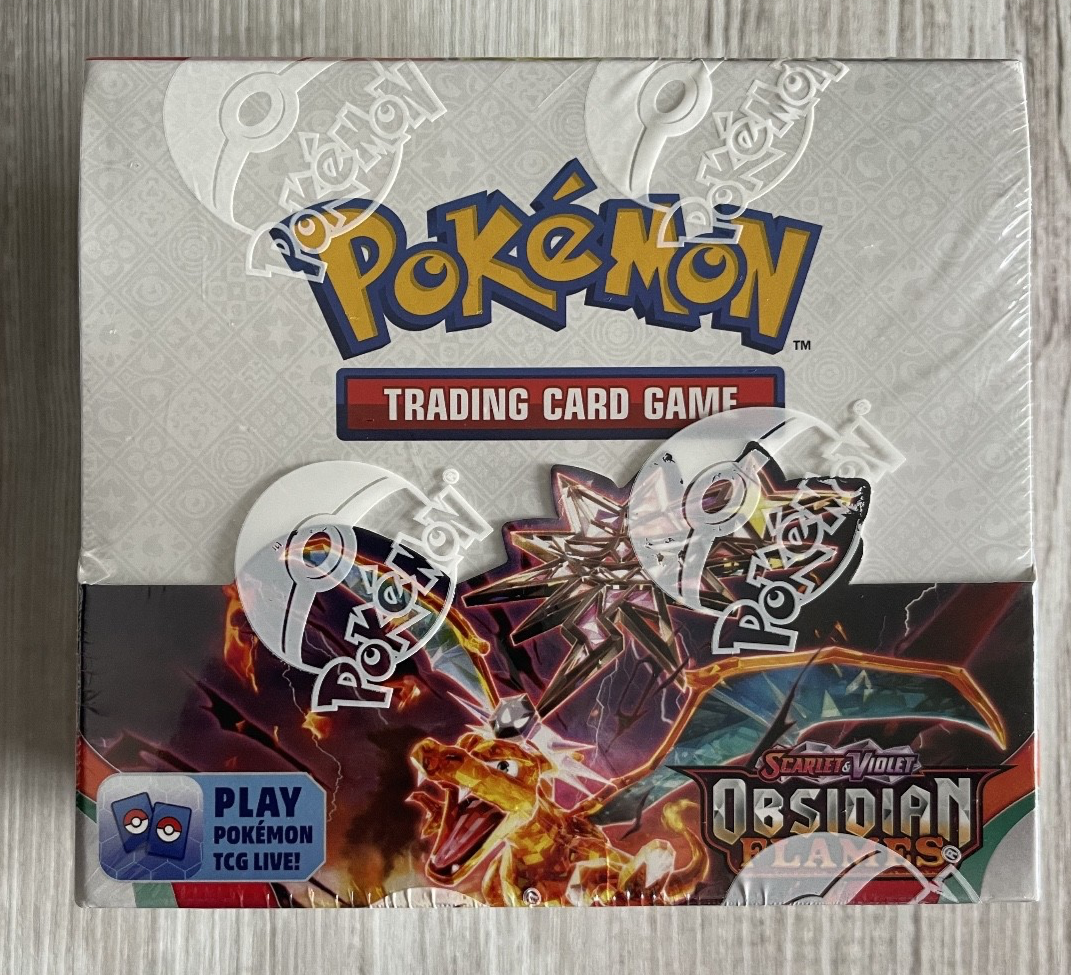 Pokmon TCG - Scarlet & Violet: Obsidian Flames Booster Box New/Sealed  820650863745| eBay