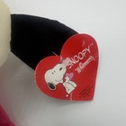 Whitman's Peanuts Snoopy Valentine's Dog Plush Polyester White Pink w/ Tags — photo 3