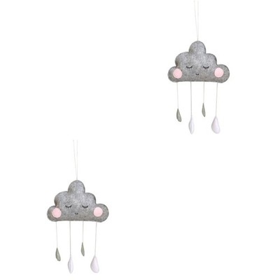 2 Pack Wolken Dekoration Hängende Ornamente Fotografie-Requisite