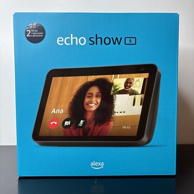 Amazon Echo Show 8 w/ Alexa 2nd Gen 8 inch HD Smart Display Bluetooth New/Sealed