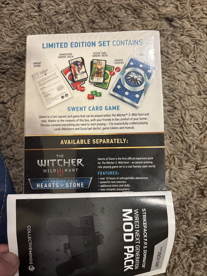 The Witcher Wild Hunt III Gwent Set Limited Edition Card Game Sealed New - Image 3 of 4