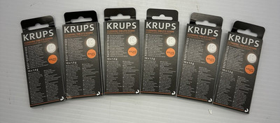 Lot of 6 - Krups Coffee Makers Cleaning Tablets XS3000