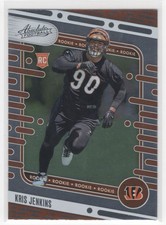 #149 Kris Jenkins 2024 Panini Absolute RC Cincinnati Bengals