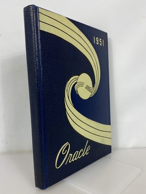 1951 J.W. Sexton High School Yearbook ''Oracle'' Lansing Michigan HC