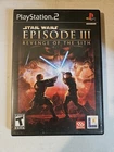 Star Wars Episode III 3: Revenge of the Sith PlayStation 2 PS2  Authentic CIB