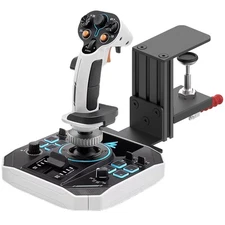 Thrustmaster SimTask, T-Flight, T16000M, TCA, Sol-R1/R2 Desk Mount by BUJ Metal