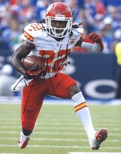 Dexter Mccluster signed NFL football 8x10 photo W/Cert Autographed (A0305