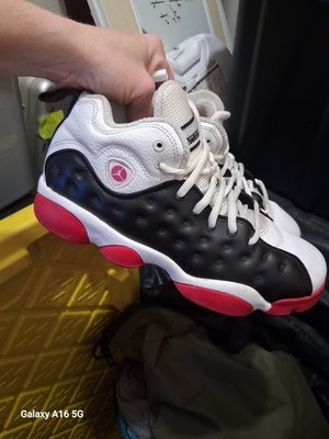 Air Jordan Pink Black And White Basketball Shoes