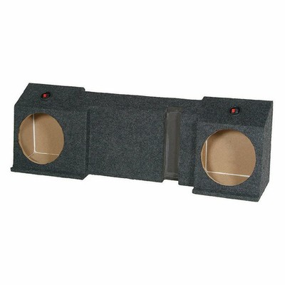 QPower Chevy Avalanche/Cadillac Escalade EXT '01-'22 Dual 10'' Empty Woofer Box