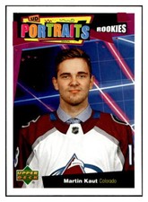 2020-21 Upper Deck #P-45 Martin Kaut UD Portraits Rookie RC