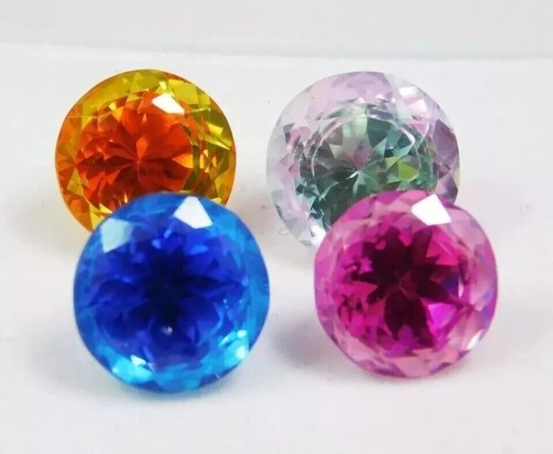 A+ Bi-Color Natural Pitambari Sapphire Lot 100 Ct+ Mix Cut GK Certified Gemstone - Picture 6 of 7