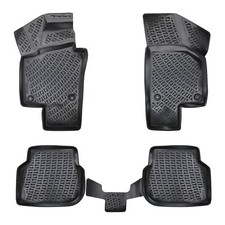 Tapetes forros de coche para VW Jetta 2010-2018 para todas las estaciones alfombras 3D de alta resistencia