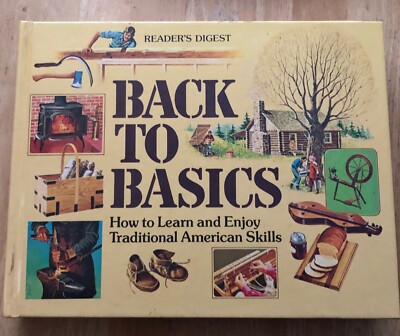 Hardcover Book, Readers Digest Back to Basics   Learn American Skills,