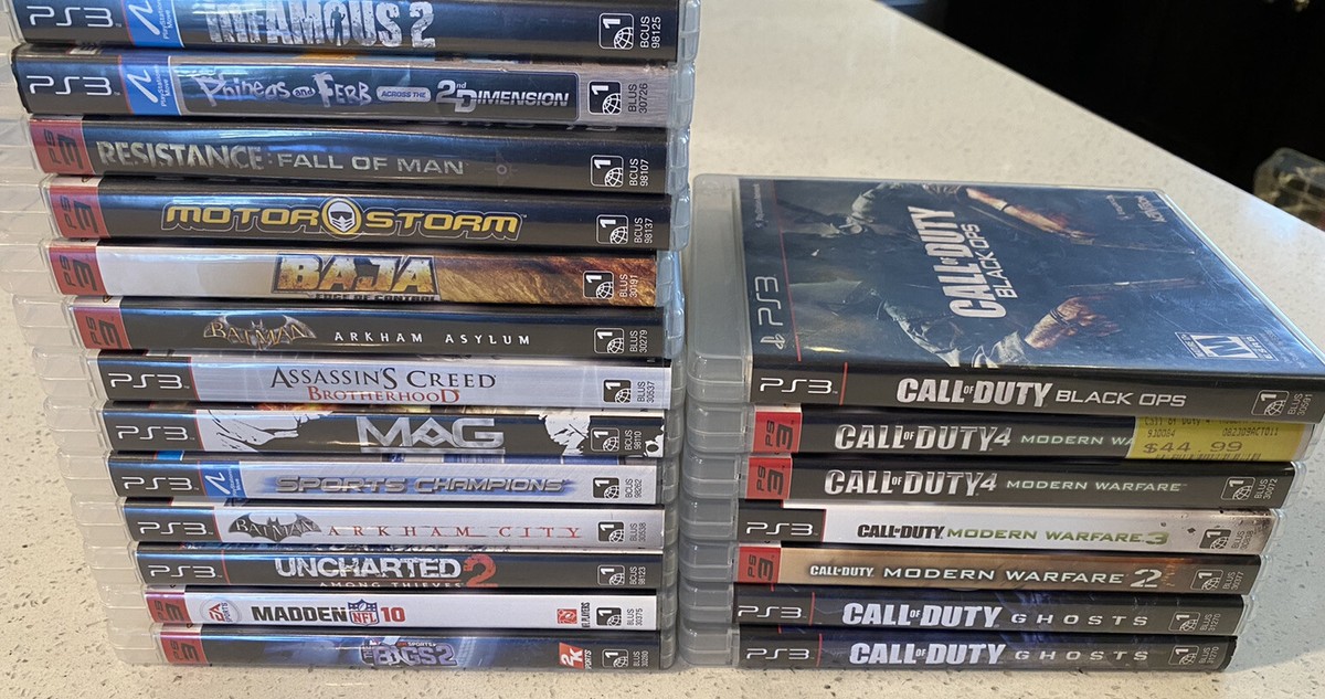 Sony PS3 Game Bundle - 20 Games | eBay