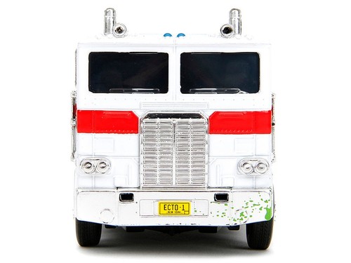 JADA GHOSTBUSTERS TRANSGOREMERS OPTIMUS PRIME G1 with ECTO-1 GRAPHICS 1/32 35862 - Picture 4 of 6