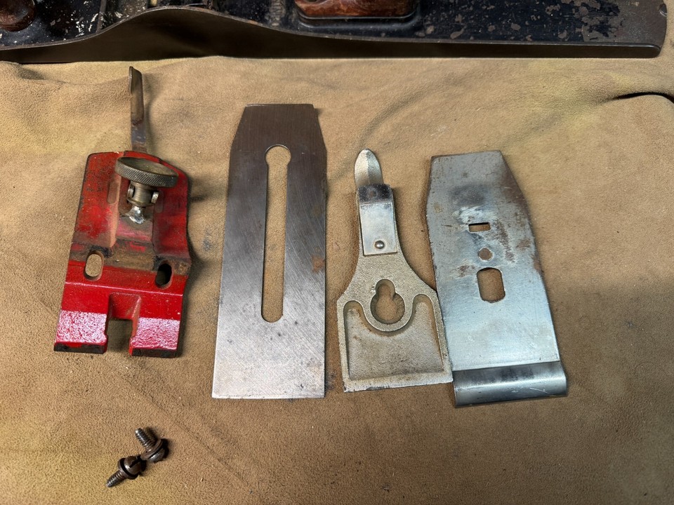 UGLY VINTAGE CRAFTSMAN 7C BB CORRUGATED 21+3/4" by 2+7/8" JOINTER PLANE ...