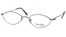 NEW Marcolin STYLE:2031 COL.404 SILVER EYEGLASSES FRAME 48-18-145mm Japan