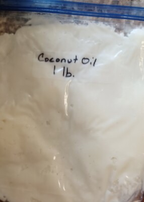 Pure Organic Cold Pressed Best Coconut Oil 76 Degree 1 LB