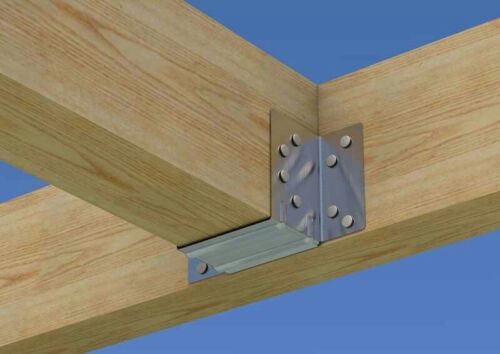 30 47 mm verzinkter schneller Balkenaufhänger für Holzhalter - Bild 2 von 2