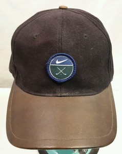 nike leather cap