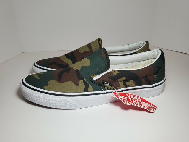 woodland camo vans