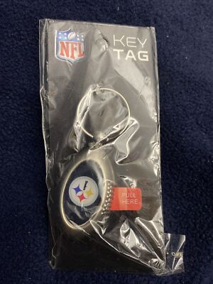 Pittsburgh Steelers Official NFL Licensed LightUp Key Tag   Flashlight-Key Ring