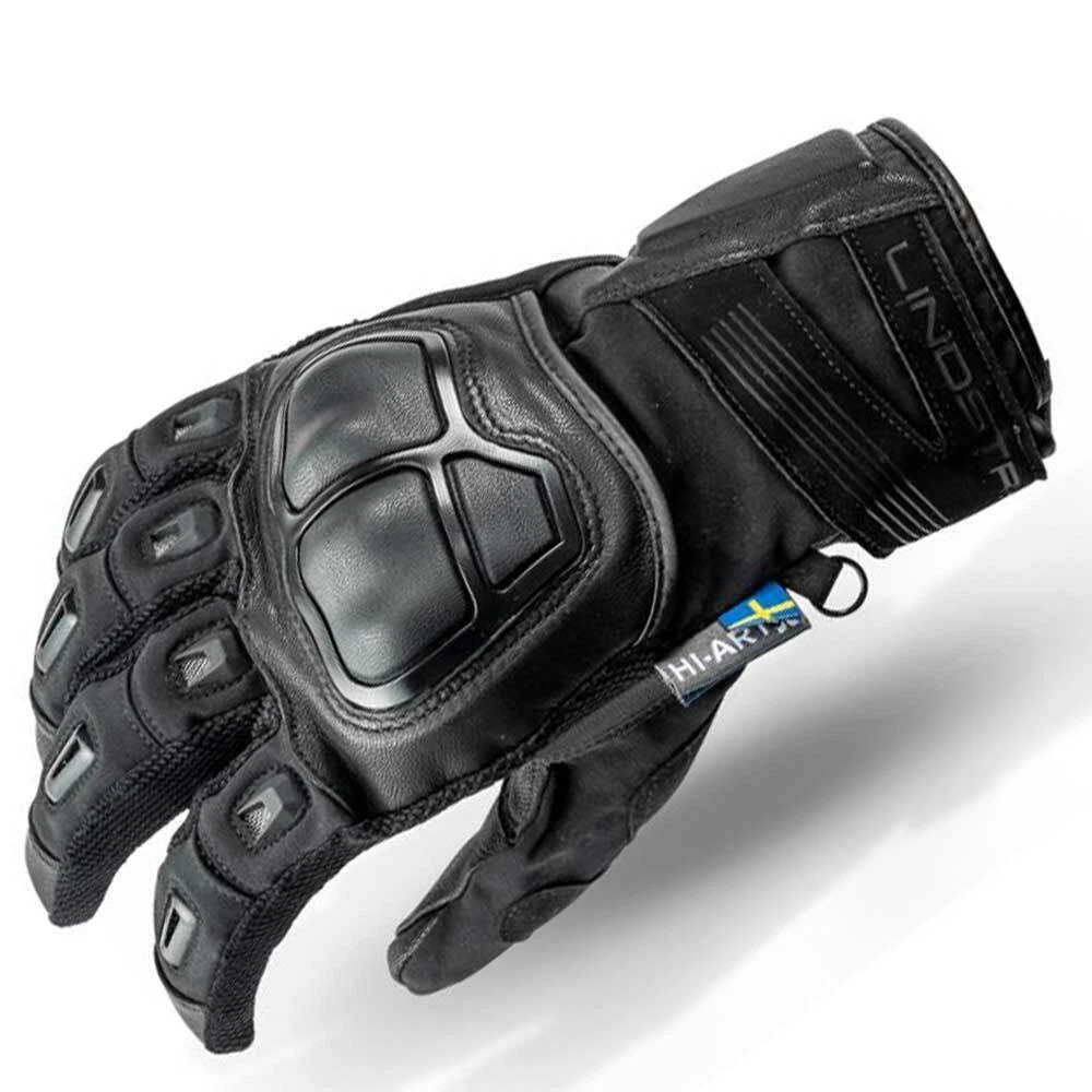 LINDSTRANDS SVEG LIGHT WATERPROOF MOTORCYCLE BIKE GLOVE WITH TOUCH SCREEN FINGER