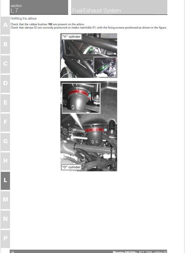 Ducati Monster 696 Service Repair Workshop Manual USB 2008 2013 - Picture 6 of 9
