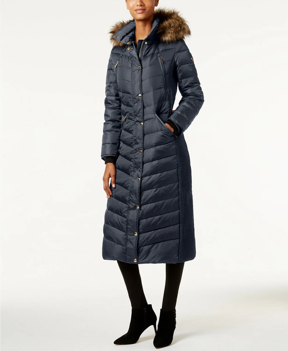 Hooded Maxi Puffer Coat