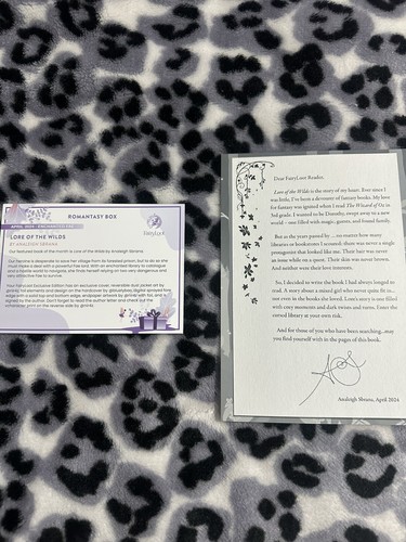 Lore Of The Wilds By Analeigh Sbrana. Fairyloot Exclusive Edition. Brand New. - Picture 3 of 17