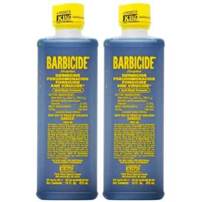 Barbicide Hospital Germicide Disinfectant Concentrate 16 oz (2 pack)